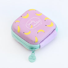 Load image into Gallery viewer, Portable Mini Cartoon Earphone Organizer Bag  Pouch Digital USB Cable Packing  Bag Travel Accessorie organizadores