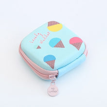 Load image into Gallery viewer, Portable Mini Cartoon Earphone Organizer Bag  Pouch Digital USB Cable Packing  Bag Travel Accessorie organizadores
