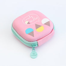 Load image into Gallery viewer, Portable Mini Cartoon Earphone Organizer Bag  Pouch Digital USB Cable Packing  Bag Travel Accessorie organizadores