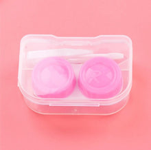 Load image into Gallery viewer, HOT Mini Square Contact Lens Case Portable Travel Kit Easy Carry Mirror Container Holder