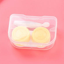 Load image into Gallery viewer, HOT Mini Square Contact Lens Case Portable Travel Kit Easy Carry Mirror Container Holder