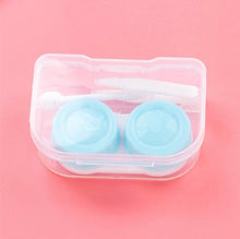 Load image into Gallery viewer, HOT Mini Square Contact Lens Case Portable Travel Kit Easy Carry Mirror Container Holder