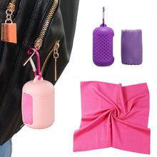 Load image into Gallery viewer, Travel quick-drying towel silicone storage microfiber ice towel travel portable gym cold towel Travel accessories