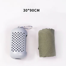 Load image into Gallery viewer, Travel quick-drying towel silicone storage microfiber ice towel travel portable gym cold towel Travel accessories