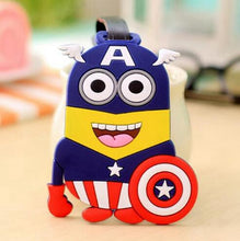Load image into Gallery viewer, Travel Accessories Creative Luggage Tag Animal Cartoon Silica Gel Suitcase ID Addres Holder Baggage Boarding Bag Portable Label