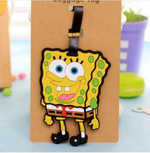 Load image into Gallery viewer, Travel Accessories Creative Luggage Tag Animal Cartoon Silica Gel Suitcase ID Addres Holder Baggage Boarding Bag Portable Label