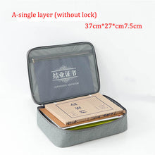 Load image into Gallery viewer, Password Office Organizer bag Business Travel Tote Bag Multi Pouch Credit Card Wallet Cash Holder Organizer Case Box Accessories