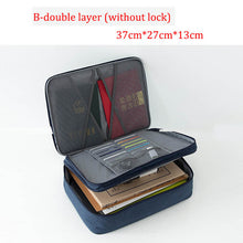 Load image into Gallery viewer, Password Office Organizer bag Business Travel Tote Bag Multi Pouch Credit Card Wallet Cash Holder Organizer Case Box Accessories
