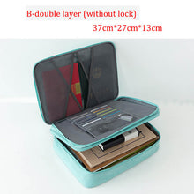 Load image into Gallery viewer, Password Office Organizer bag Business Travel Tote Bag Multi Pouch Credit Card Wallet Cash Holder Organizer Case Box Accessories