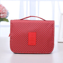 Load image into Gallery viewer, New Packing Cubes Waterproof Travel Large Capacity Storage Bag Portable Hook Wash Cosmetic Bag Fashion Travel Accessories