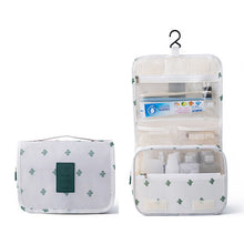 Load image into Gallery viewer, New Packing Cubes Waterproof Travel Large Capacity Storage Bag Portable Hook Wash Cosmetic Bag Fashion Travel Accessories