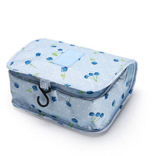 Load image into Gallery viewer, New Packing Cubes Waterproof Travel Large Capacity Storage Bag Portable Hook Wash Cosmetic Bag Fashion Travel Accessories