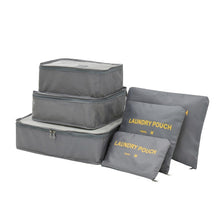 Load image into Gallery viewer, 6PCs/Set Travel Bag For Clothes Functional Travel Accessories Luggage Organizer High Capacity Mesh Packing Cubes