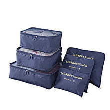 Load image into Gallery viewer, 6PCs/Set Travel Bag For Clothes Functional Travel Accessories Luggage Organizer High Capacity Mesh Packing Cubes