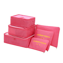 Load image into Gallery viewer, 6PCs/Set Travel Bag For Clothes Functional Travel Accessories Luggage Organizer High Capacity Mesh Packing Cubes