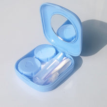Load image into Gallery viewer, HOT Mini Square Contact Lens Case Portable Travel Kit Easy Carry Mirror Container Holder