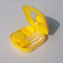 Load image into Gallery viewer, HOT Mini Square Contact Lens Case Portable Travel Kit Easy Carry Mirror Container Holder