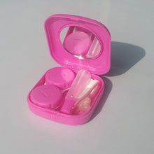 Load image into Gallery viewer, HOT Mini Square Contact Lens Case Portable Travel Kit Easy Carry Mirror Container Holder