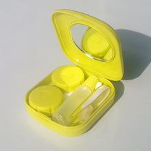 Load image into Gallery viewer, HOT Mini Square Contact Lens Case Portable Travel Kit Easy Carry Mirror Container Holder
