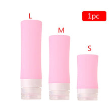 Load image into Gallery viewer, 38/60/80ml Silicone Travel Packing Bottle for Lotion Shampoo Bath Container Hot for Travel
