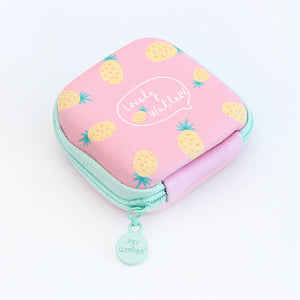 Portable Mini Cartoon Earphone Organizer Bag  Pouch Digital USB Cable Packing  Bag Travel Accessorie organizadores