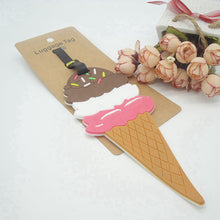 Load image into Gallery viewer, Travel Accessories Creative Luggage Tag Animal Cartoon Silica Gel Suitcase ID Addres Holder Baggage Boarding Bag Portable Label
