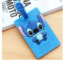 Load image into Gallery viewer, Travel Accessories Creative Luggage Tag Animal Cartoon Silica Gel Suitcase ID Addres Holder Baggage Boarding Bag Portable Label
