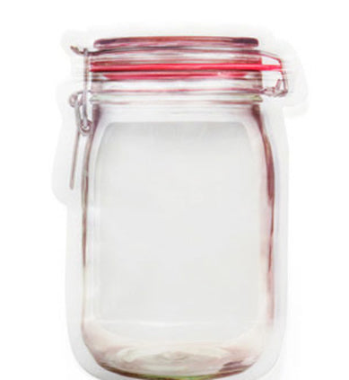 Multifunction Travel Accessories Simple Transparent Sealed Bag Suitcase Holder Boarding Portable Food Snack Packing Organizer