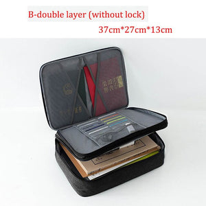 Password Office Organizer bag Business Travel Tote Bag Multi Pouch Credit Card Wallet Cash Holder Organizer Case Box Accessories