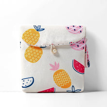 Load image into Gallery viewer, Travel Outdoor Holder Bags Purse Sanitary Pad Towel Bag Women Lady Cotton Full Dots Sanitary Napkin Bags
