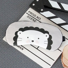 Load image into Gallery viewer, 1pcs Cute Cartoon Animal Sleep Eye Mask Comfortable Travel Massage Relax Eye Sleeping Aid Blindfold Cover
