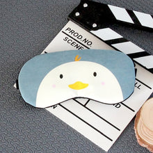 Load image into Gallery viewer, 1pcs Cute Cartoon Animal Sleep Eye Mask Comfortable Travel Massage Relax Eye Sleeping Aid Blindfold Cover
