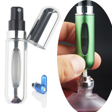 Load image into Gallery viewer, Fashion Mini Refillable Perfume Bottle Canned Air Spray Bottom Pump Perfume Atomization for Travel 5ml Travel needs
