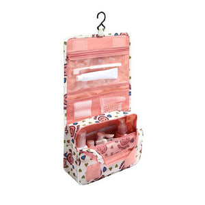 New Packing Cubes Waterproof Travel Large Capacity Storage Bag Portable Hook Wash Cosmetic Bag Fashion Travel Accessories