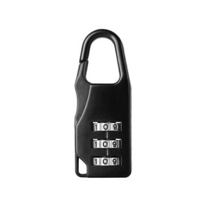 Mini Padlock Travel Suitcase Luggage Security Password Lock 3 Digit Combination