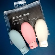 Load image into Gallery viewer, 3/1pcs Travel Refillable Bottle Kit Portable Essence Lotion Shampoo Shower Gel 60ml Container Sub-bottle
