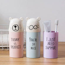 Load image into Gallery viewer, travel box Travel Toothbrush Box Tooth Wash Storage Women Make Up Bath Organizer Storage Pouch Toiletry Wash Beaut kit
