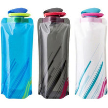 Load image into Gallery viewer, 700mL Travel Portable Collapsible Folding Water Bottle Kettle Cup for Travel Accessories
